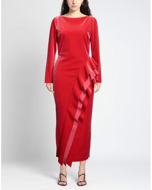 La Petite Robe Di Chiara Boni Red Maxi Dress