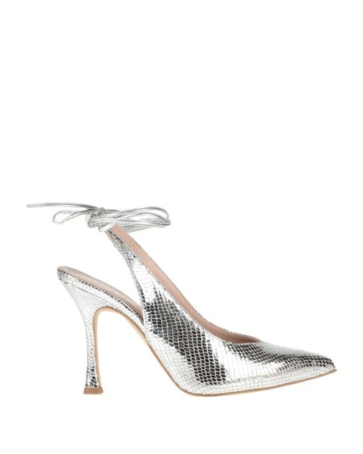 MyChalom White Pumps