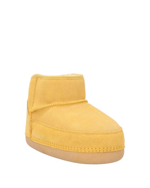 Ovyè Yellow Ankle Boots