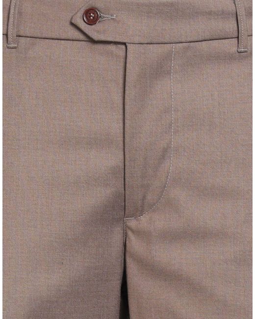 0/zero Construction Gray Pants Polyester, Viscose, Elastane for men