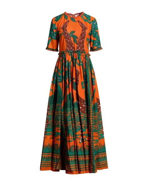 CONNOR & BLAKE Orange Maxi Dress