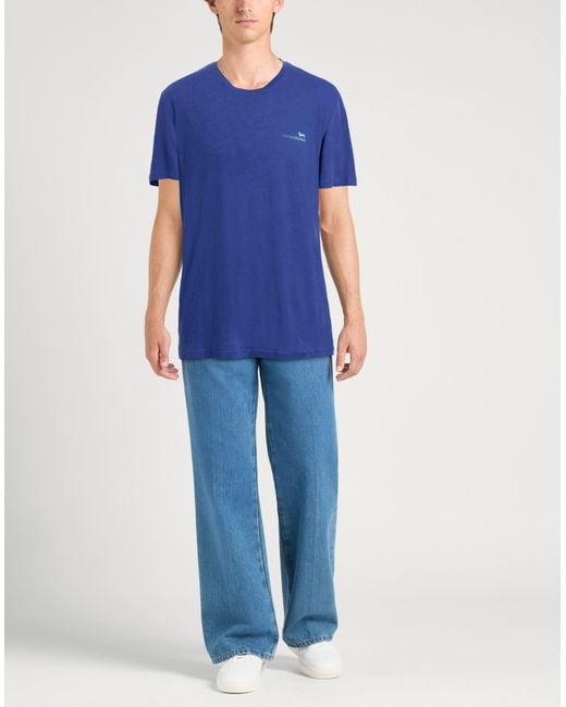 Harmont & Blaine Blue T-Shirts for men