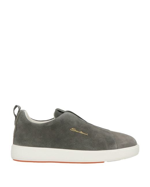 Santoni Green Sneakers for men