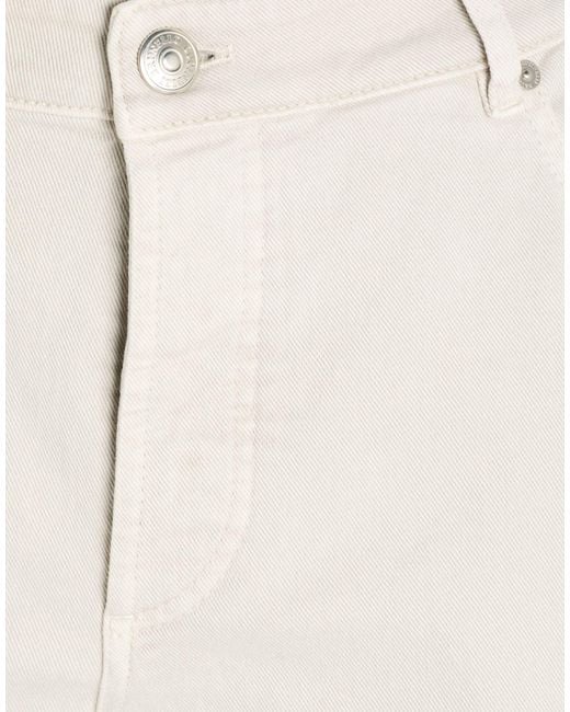 Brunello Cucinelli White Pants for men