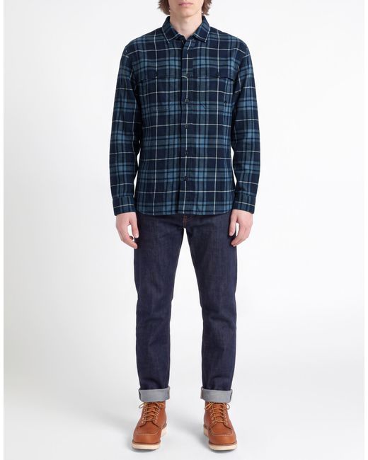 North Sails Blue Shirt Cotton for men