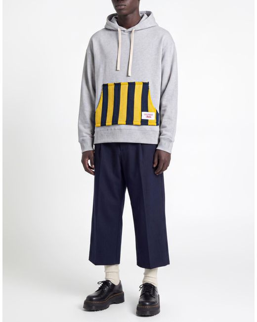 Charles Jeffrey Gray Sweatshirt Organic Cotton for men