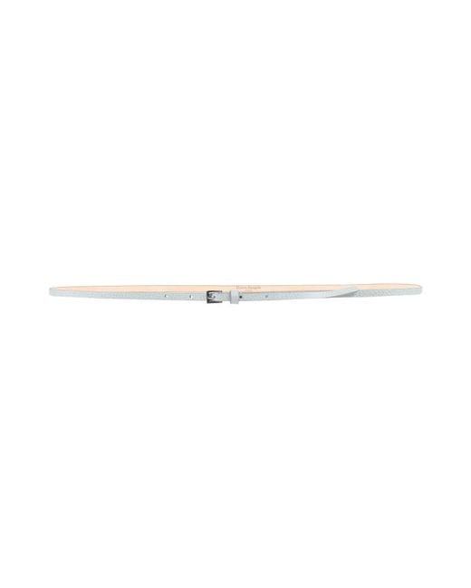 Maison Margiela White Belt Leather