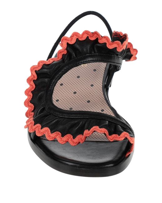 Red(v) White Sandals