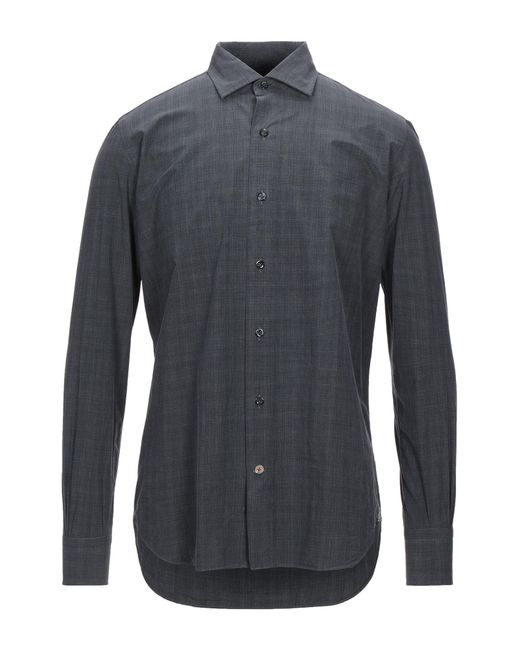 Mazzarelli Blue Shirt for men