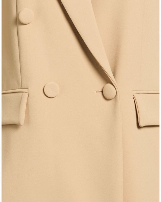 Maliparmi Natural Blazer Polyester, Elastane