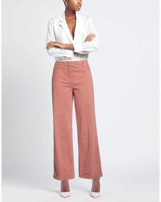 Myths Pink Pants Modal, Cotton, Elastane