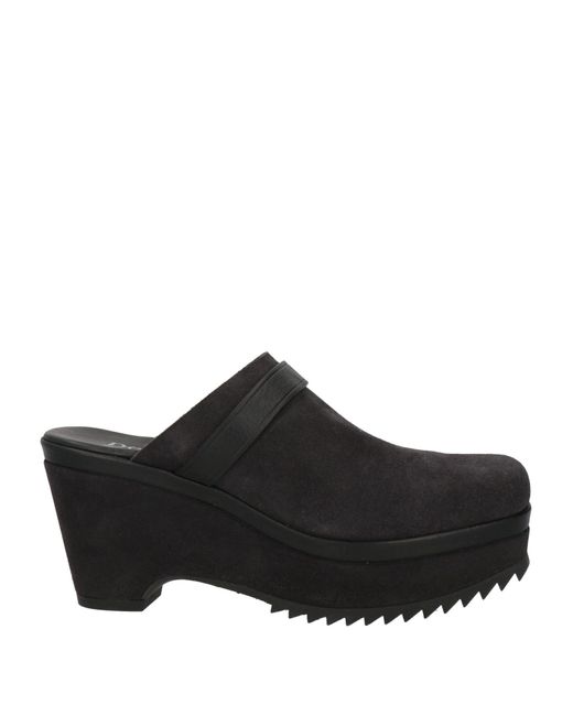 Pedro Garcia Black Mules & Clogs