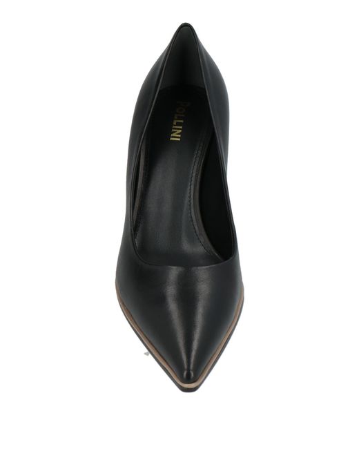 Pollini Black Pumps Leather