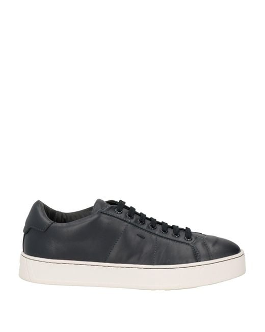 Santoni Multicolor Midnight Sneakers Leather for men