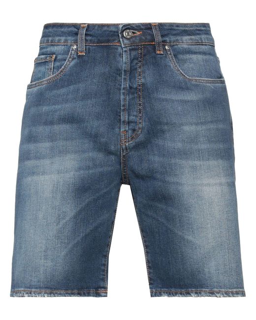 Liu Jo Blue Denim Shorts for men