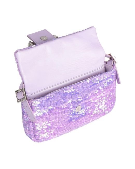 Borsa A Mano di Gedebe in Purple