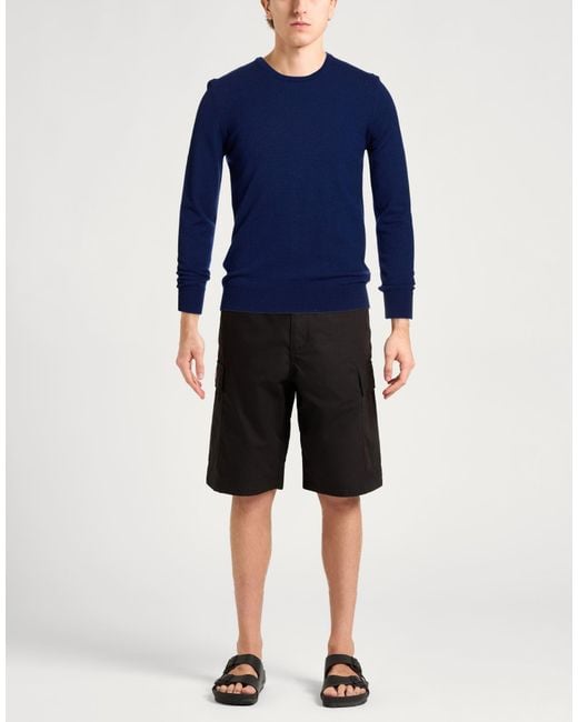 Kangra Blue Sweater Wool, Silk, Cashmere for men