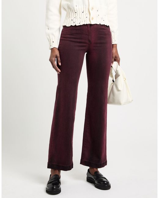 Clips Red Plum Jeans Cotton, Elastane