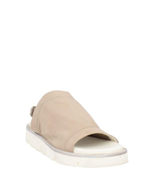 Strategia Natural Sandals Leather