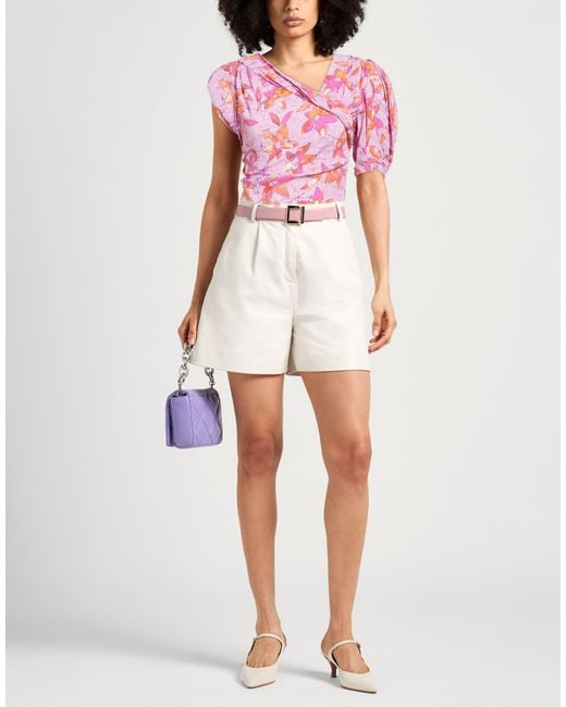 Isabel Marant Pink Top Viscose, Silk, Elastane
