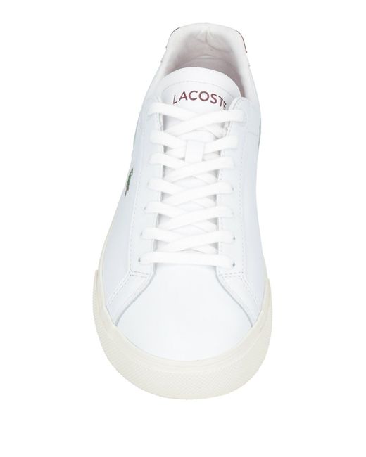 Lacoste White Sneakers Leather for men