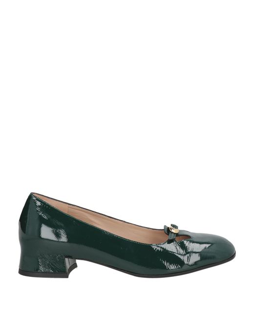 Roberto Del Carlo Green Ballet Flats
