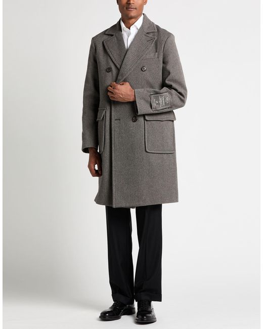 Paltò Gray Coat for men