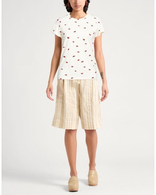 Rag & Bone White T-Shirt Pima Cotton