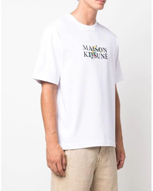 Maison Kitsuné T-shirts in White für Herren
