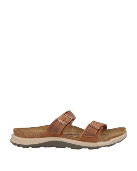 Birkenstock Brown Sierra Sandals Leather
