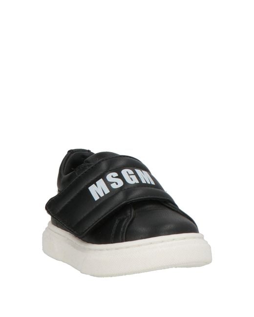 MSGM Black Trainers