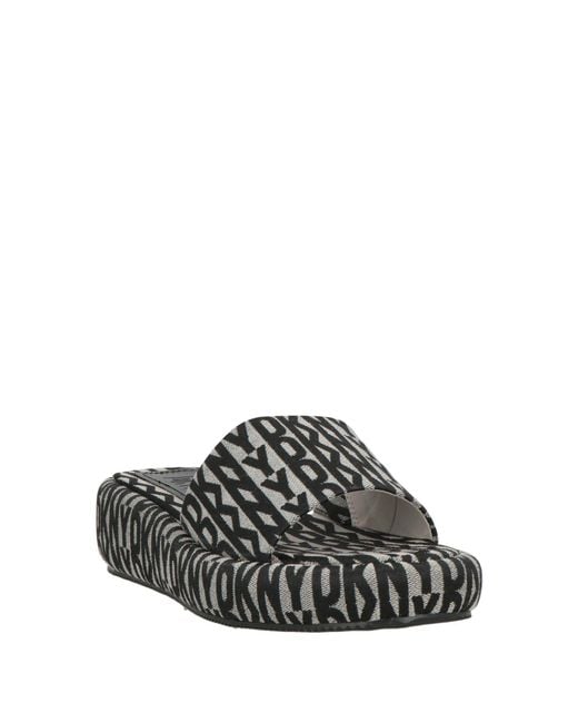 DKNY Black Sandals