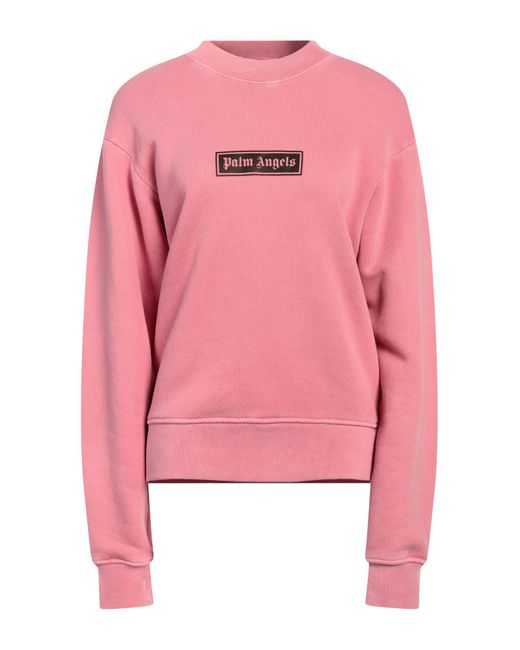 Palm Angels Pink Sweatshirt