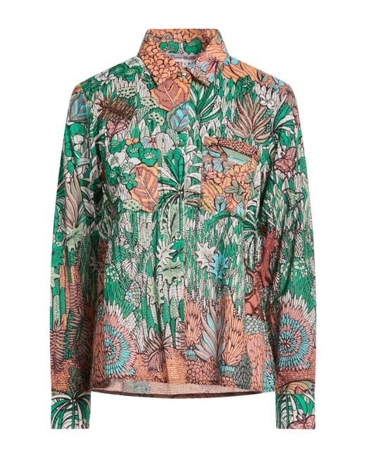 CONNOR & BLAKE Green Shirt Cotton