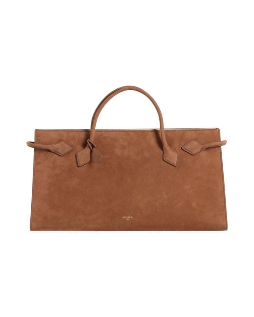 Alaïa Brown Handbag Calfskin