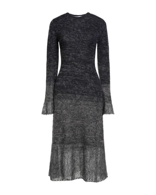 Proenza Schouler Black Midi-Kleid