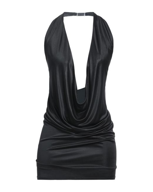 Atlein Black Mini-Kleid