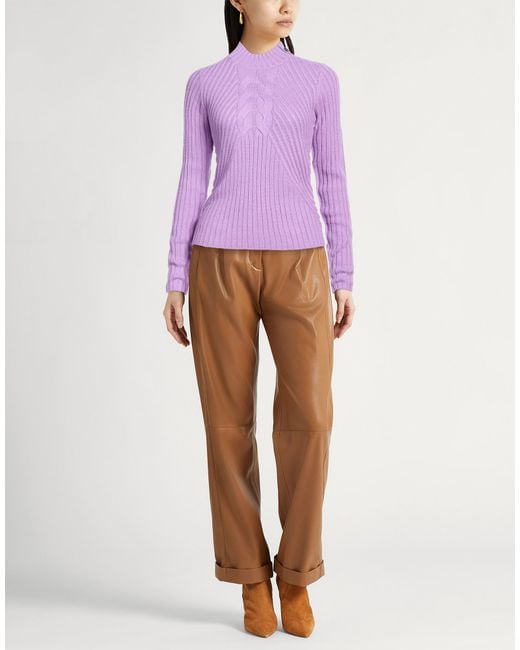 Liu Jo Purple Turtleneck
