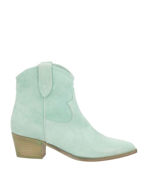 The Seller Green Ankle Boots
