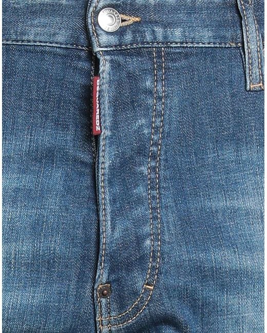 DSquared² Blue Jeans Cotton, Polyester, Elastane for men