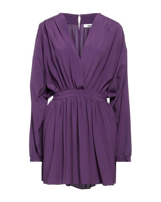 Robe courte Grifoni en coloris Purple