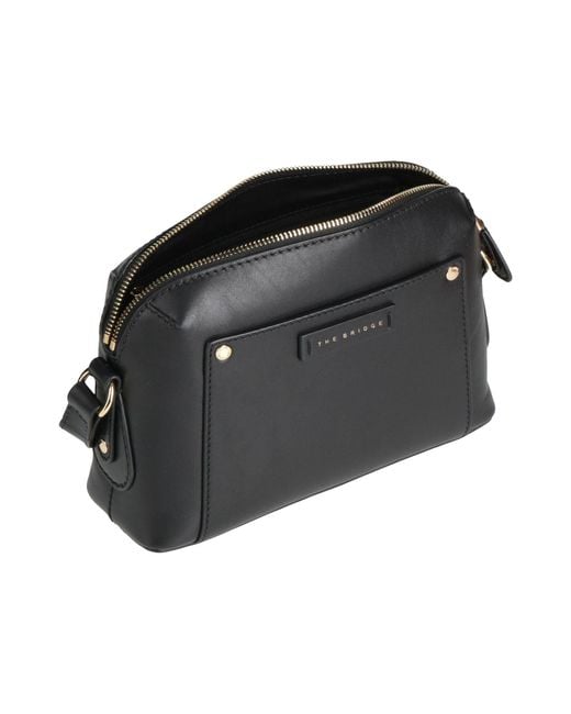 The Bridge Black Cross-Body Bag