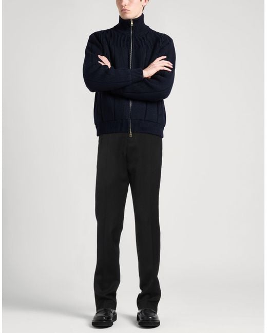Jil Sander Black Pants Virgin Wool for men