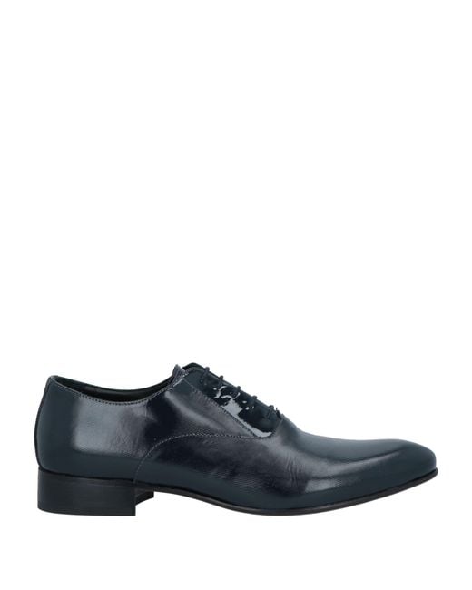 F.LLI CESETTI Blue Lace-up Shoes for men