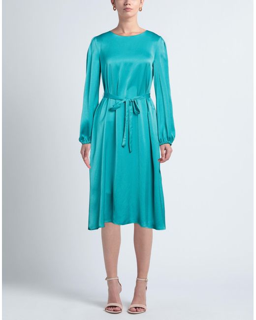Vestido Midi THE ABITO Milano de color Blue