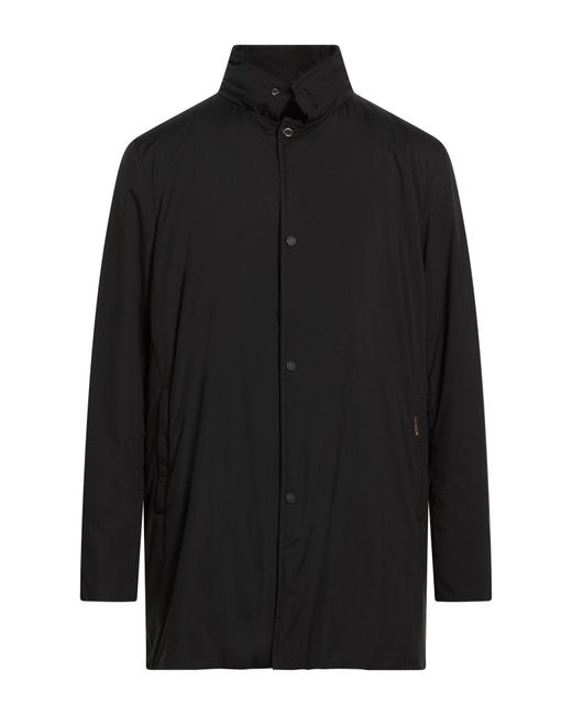 Moorer Black Coat Polyamide for men
