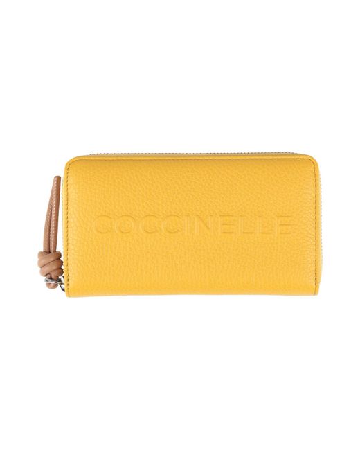 Coccinelle Yellow Wallets