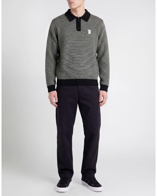 Pullover di Huf in Gray da Uomo