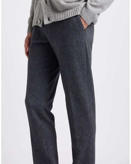 Circolo 1901 Gray Pants Cotton, Elastane for men