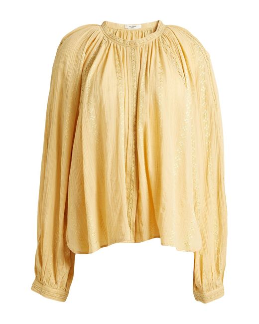 Isabel Marant Yellow Light Shirt Cotton, Viscose